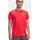 Herren Kurzarmshirt geruchsregulierendes atmungsaktives Funktionsshirt schnelltrocknendes T-Shirt mit 4-Wege-Stretch Racer Red Reflective SM