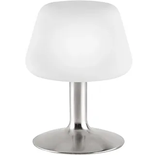 Paul Neuhaus LED Tischleuchte "Till" G9 1 Stk. Warmweiß 3-Stufen Touchdimmer, stahlgrau