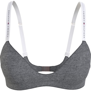 Tommy Hilfiger Lightly Lined Triangle Triangel-BHs Damen, Grau (Light Grey Heather), S