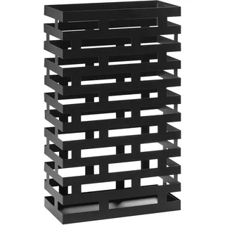 Beliani Kamsar Schirmständer 38x62x19 cm Schwarz