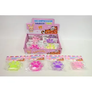XL Squishy Pfote 10cm Antistress Spielzeug - Weicher Stressball für Kinder - Sensorisches Fidget