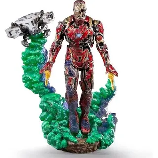 Marvel Spider Far From Home BDS Art Scale Deluxe 1/10 Iron Man Illusion 21 cm, Mehrfarbig