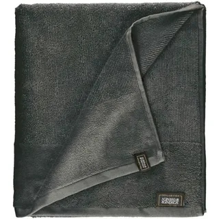 Schöner Wohnen Badetuch Sense-2 , Anthrazit , Textil , 100x150 cm , Oeko-Tex® Standard 100 , Heimtextilien, Badtextilien, Badetücher