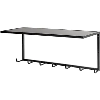 Haku-Möbel Wandgarderobe 25511 schwarz