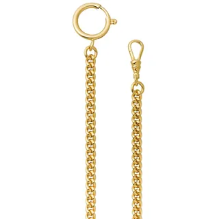 Unbekannte Regent 5 mm Taschenuhrenkette P-46, vergoldet URP046, ein Angebot von IMPPAC