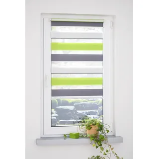 LIEDECO Doppelrollo 45 x 160 cm grün