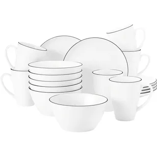 SELTMANN WEIDEN Lido Kaffeeservice 18-tlg. weiß
