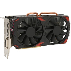 Lazmin112 RX 580 Grafikkarte, 8 GB GDDR5 256bit Unterstützung 8K 2 Lüfter 16 PCI Express 3.0 Gaming Grafikkarte Ausgestattet mit 2048 Stream Prozessorchip für Home Office