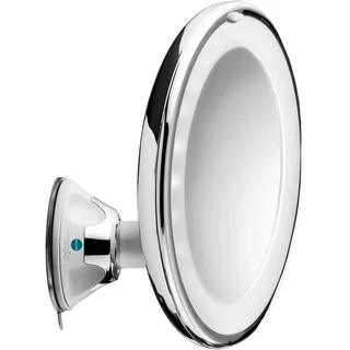 Simac Make-up-Spiegel 10 x 0,0 cm Silber/Weiß