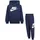 Nike Kids 86l135 Langarm-set Midnight Navy 5-6