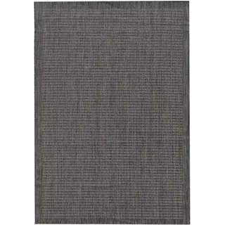 Ayyildiz Giza Outdoor-Teppich 60 x 100 cm Schwarz