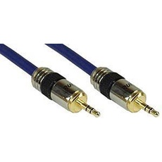 Bild 5766000120 Audio-Kabel 20 m 3.5mm Schwarz, Blau, Gold