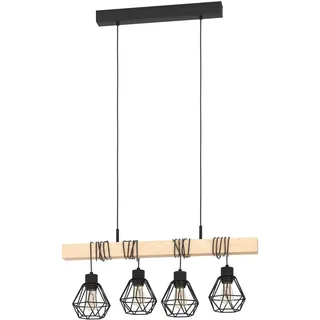 EGLO Townshend 5 E27 60 cm schwarz