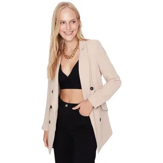 TRENDYOL Blazer - Braun - Oversized