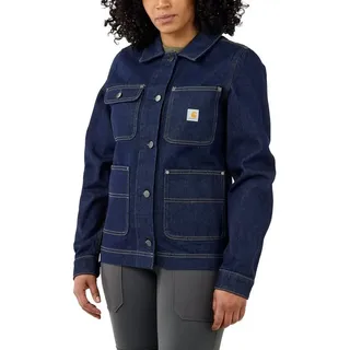 CARHARTT Denim Jeansjacke Damen Dunkelblau (H86) - M