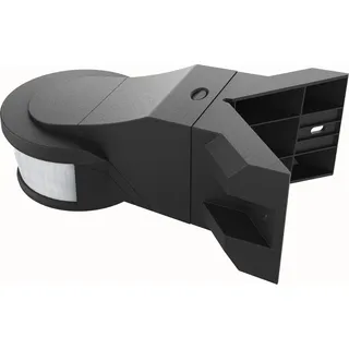 LED's light 3in1 Bewegungsmelder 270° Eck- Wand und Deckenhalterung IP44 Schwarz