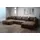ASPEN U Ecksofa Schlaffunktion Bettzeugablage 346x188cm Sofa U Form