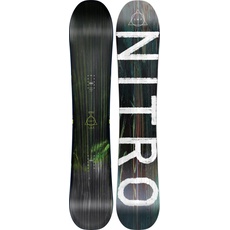 Nitro Snowboards Herren SMP BRD  ́23, Allmountainboard, Directional, Cam-Out Camber, All-Terrain, Mid-Wide, 155