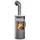 Island 5 2.0 Stahl Gussgrau/Abdeckplatte Speckstein