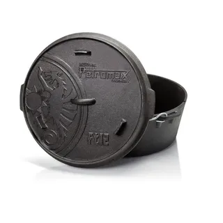 Petromax Dutch Oven 40 x 40 cm Gusseisen schwarz