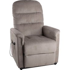 Bild von TV-Sessel »Whitehorse XXL bis 150 kg belastbar, mit elektrischer Aufstehhilfe«, Relaxfunktion und Taschenfederkern mit Stahlwellenunterfederung grau