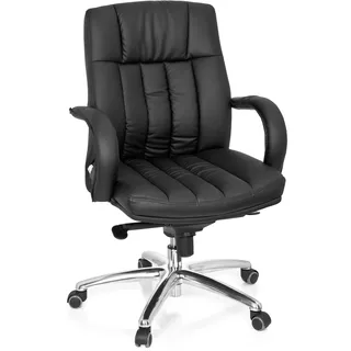 HJH Office Chefsessel XXL Kunstleder Schwarz
