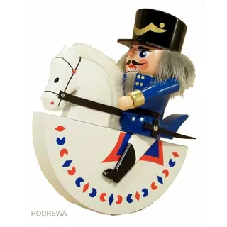 Reiterlein Husar blau 19cm NEU Nussknacker Nußknacker Weihnachtsfigur Erzgebirge