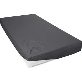 Primera Spannbettlaken Mako-Jersey 90 x 200 - 100 x 220 cm grau