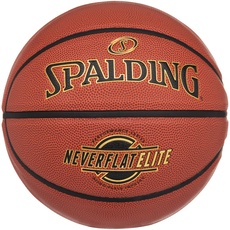Spalding Neverflat Elite Ball 769698, Womens,Boy,Girl,Mens basketballs, orange, 7 EU