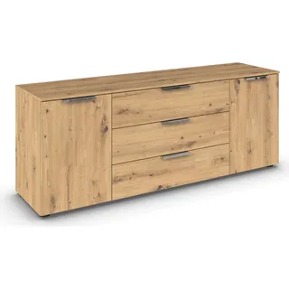 Rauch Flipp 160 x 85 x 40 cm braun / eiche artisan