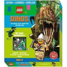 LEGO: Dinos Das große LEGO Abenteuer für Dino-Fans (Lesen, Lernen, Spielen), Kinderbücher von Panini