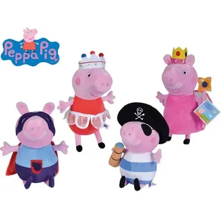 Peppa Pig Plüsch Kostümfreunde, 4-sort.