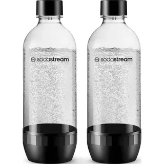 Sodastream 2 Flaschen 1 l schwarz