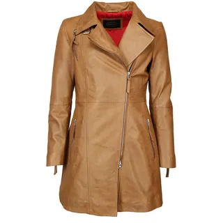 JCC Kurzmantel »Ledermantel MPJ-380«, braun