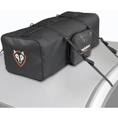 Rightline Gear Car Top wasserdichte Reisetasche für Reisen, mit oder ohne Dachträger, 120 Liter, Schwarz