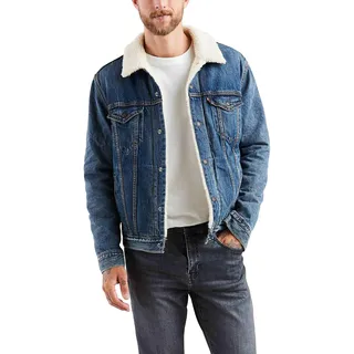 Type 3 Sherpa Trucker fable-medium wash L