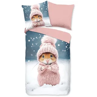 Traumschlaf Flanell Bettwäsche Hamster