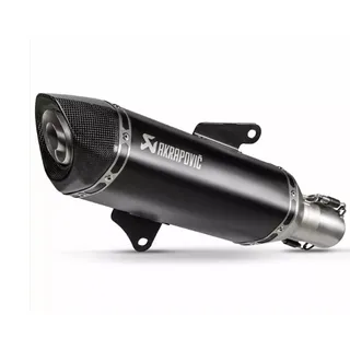 Akrapovic Slip-on Line Honda Adv 350/nss 350 Forza S-h3so8-hrssbl Homologierter Slip On Schalldämpfer - Black