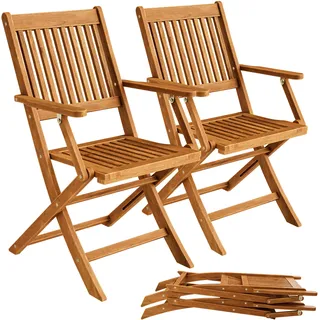 Gartenstuhl Sydney 2er-Set Akazie FSC®-zertifiziert