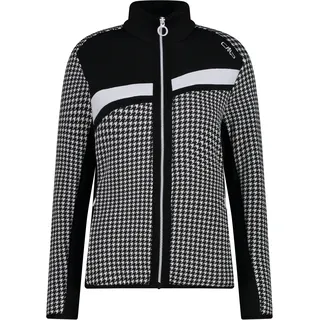 CMP Damen Skijacke Stretch Performance Woman Jacket 33E0366-27ZP 38 - Bianco-Nero - 38
