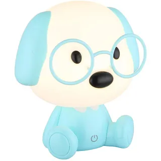 GLOBO Tischleuchte Hund Blau