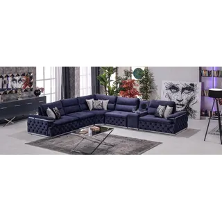 Ecksofa L Form Couch Chesterfield Möbel Sofa Design Möbel Italien Wohnlandschaft