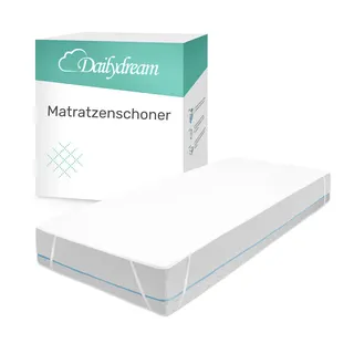 DAILYDREAM Matratzenschoner wasserdicht 180 x 200 cm Weiß