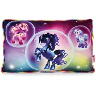 Nici Pony Starflower Sitzkissen 43x25 Cm Mehrfarbig Mehrfarbig One Size