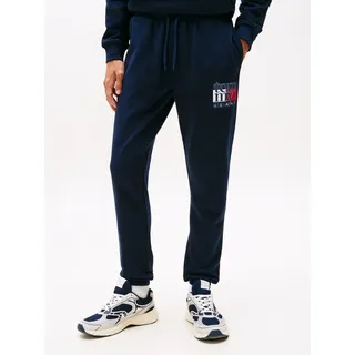 Tommy Hilfiger Tommy Jeans Rwb Flag Slim Fit Trainingshose - Dark Night Navy - XL