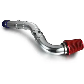 Madlife Garage Universal Sportluftfilter Auto,76mm 3 Zoll Universal Luftkühlung Lufteinlassfilter Kit,Kaltluft Ansaugfilter,Kaltluft Ansaugrohr Kit,Kaltluftansaugschlauch