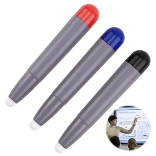 3 Stylus Stifte, Interaktiver Whiteboard Stift für Touchscreen Smartboards, Präzise Eingabestifte für Tablets und Smartboards, Ideal für Multimedia-Präsentationen und Klassenzimmer