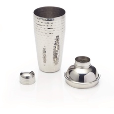 BarCraft, Luxuriöser Cocktail-Shaker in Deluxe-Silber für die Zubereitung von Cocktail-Mixgetränken, in Geschenkbox, 700 ml – Edelstahl