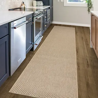 OTTO home Teppich »Venedig auch als Läufer erhältlich« rechteckig 4 mm Höhe In- und Outdoor geeignet, Sisal-Optik, Wetterfest & UV-beständig,