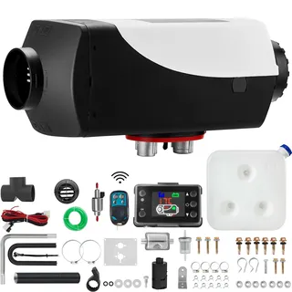 VEVOR 12V Standheizung Diesel, 5-8KW Diesel Lufterhitzer, Air Diesel Heizung, Air Standheizung, Luft Dieselheizung, Standheizung für Auto RV Boote LKW Wohnmobil Bus